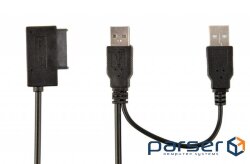 Adapter USB 2.0 to Slimline SATA 13 pin Cablexpert (A-USATA-01)
