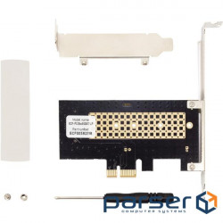 Adapter FRIME PCIe x1 to M.2 (M key) NVMe (ECF-PCIETOSSD017.LP)