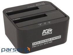 Dock station AgeStar 3UBT6-6G (Black)