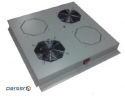 Hypernet Модуль вентиляторный 2 вентилятора, для напольных шкафов (DYN-FM-2F)