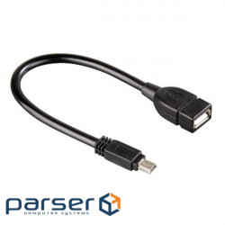 Date cable OTG USB 2.0 AF to Micro 5P 0.8m Atcom (16028)