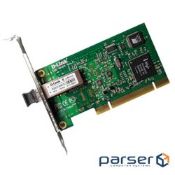 Merezheva card D-link DGE-550SX 1port 1000Base-SX(LC), PCI (optics ) (DGE-550SX/F1L SALE#1)